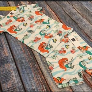 GAP Pajamas - Baby Gap Girls Disney Little Mermaid Pajama Set GAP Pajamas - Baby Gap Girls Disney Little Mermaid Pajama Set